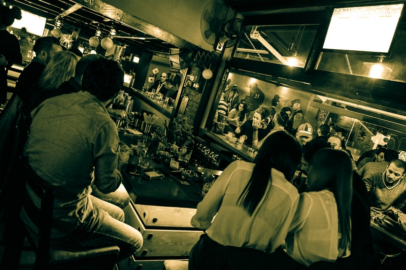 Bar 35 on Saturday Night
